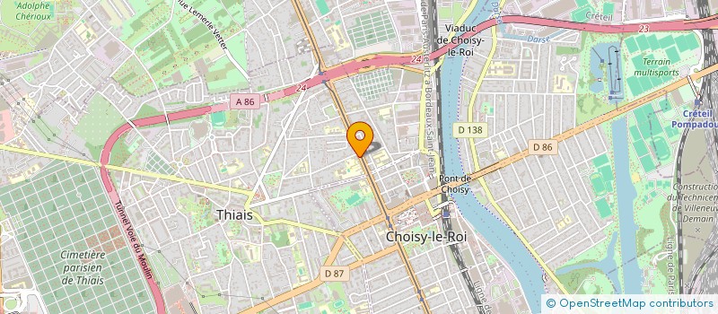 localisation de l'entreprise MONSIEUR PABLO MOURA FE FERREIRA  PARIS