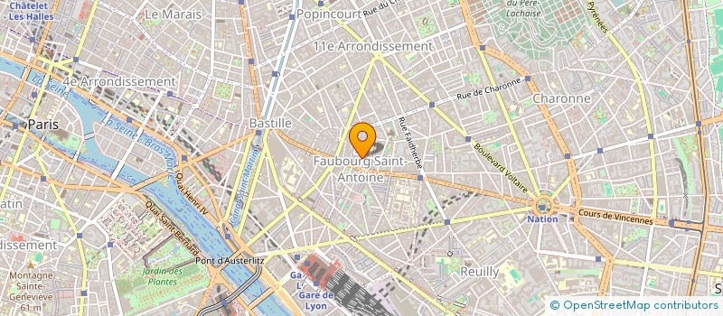 localisation de l'entreprise MONSIEUR PABLO NARANJO AGULAR  PARIS