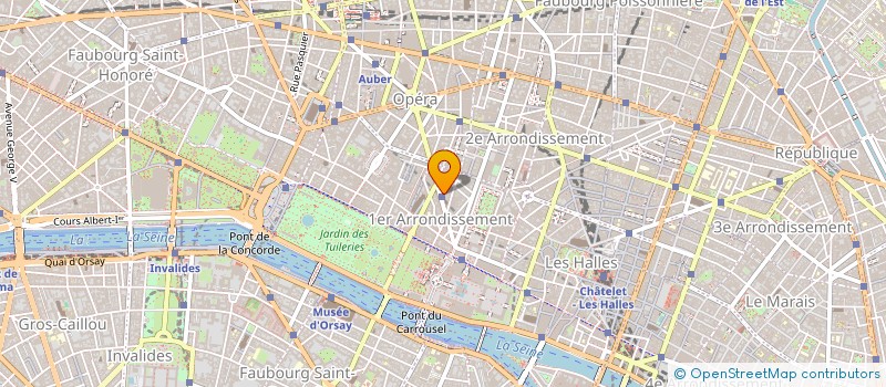 localisation de l'entreprise MONSIEUR PABLO NICOLI  PARIS