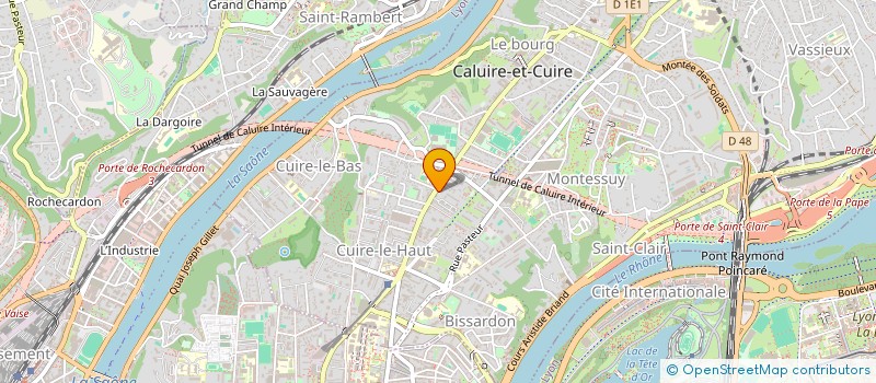 localisation de l'entreprise MONSIEUR PABLO PAEZ à CALUIRE-ET-CUIRE