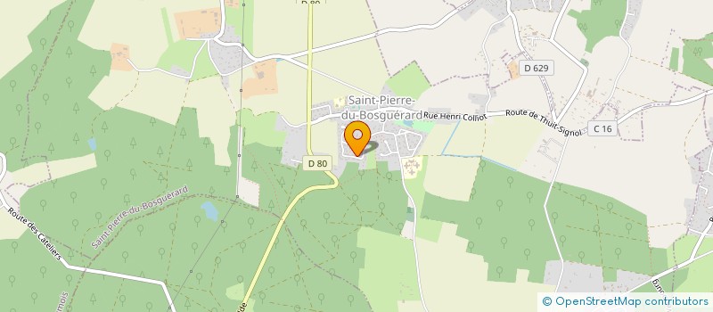 localisation de l'entreprise MONSIEUR PABLO PAY  SAINT-PIERRE-DU-BOSGUERARD