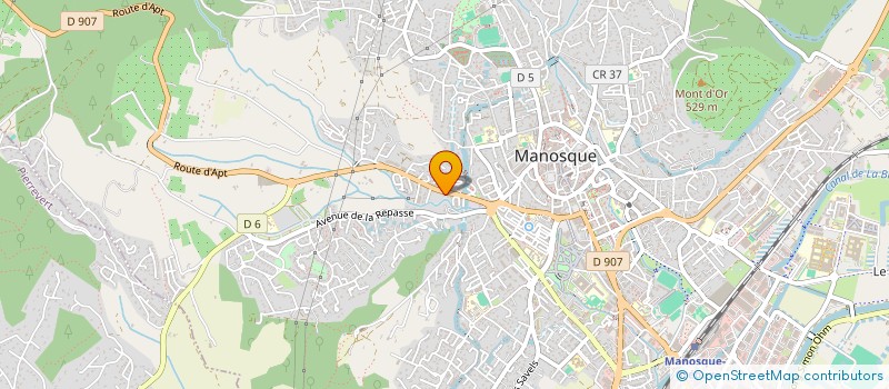 localisation de l'entreprise MONSIEUR PABLO PENET à MANOSQUE