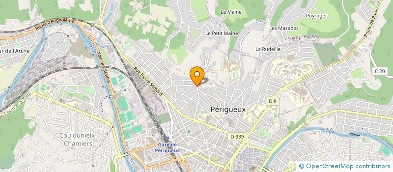 localisation de l'entreprise MONSIEUR PABLO PEREZ CORTEZ à PERIGUEUX