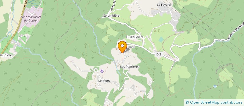 localisation de l'entreprise MONSIEUR PABLO PIERSON  MONTAUD