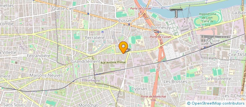 localisation de l'entreprise MONSIEUR PABLO PILLON  VILLEURBANNE