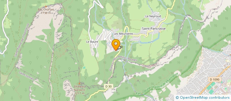 localisation de l'entreprise MONSIEUR PABLO POPALL  PLATEAU-DES-PETITES-ROCHES