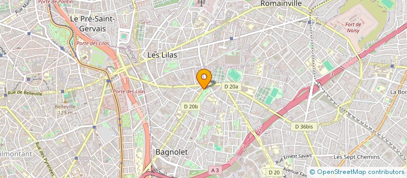 localisation de l'entreprise MONSIEUR PABLO PULIDO à BAGNOLET