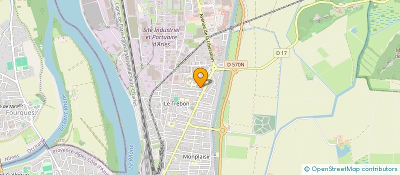 localisation de l'entreprise MONSIEUR PABLO ROLLAND  ARLES