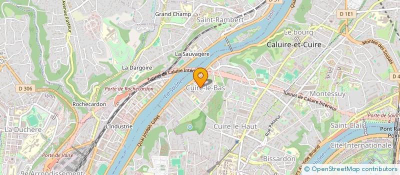 localisation de l'entreprise MONSIEUR PABLO ROUSSEL-ROQUES  CALUIRE-ET-CUIRE