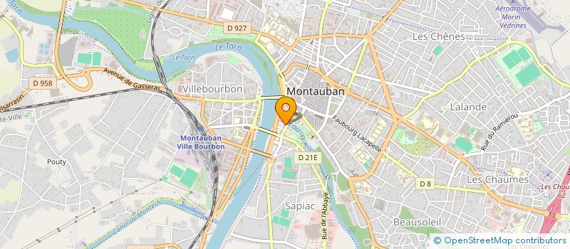 localisation de l'entreprise MONSIEUR PABLO SANTUCHO  MONTAUBAN