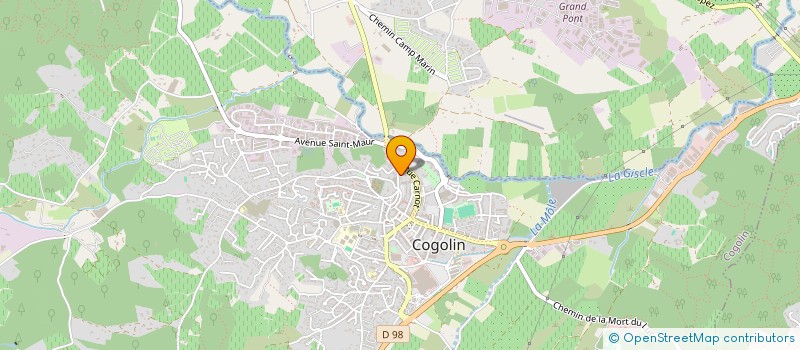localisation de l'entreprise MONSIEUR PABLO TAXIL à COGOLIN