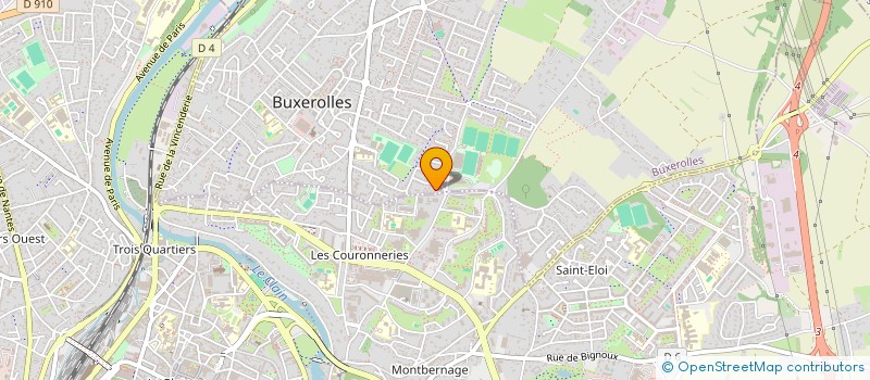 localisation de l'entreprise MONSIEUR PABLO THOMAS  BUXEROLLES