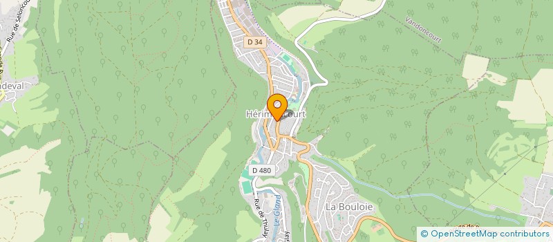 localisation de l'entreprise MONSIEUR PABLO VANDUYSE  HERIMONCOURT