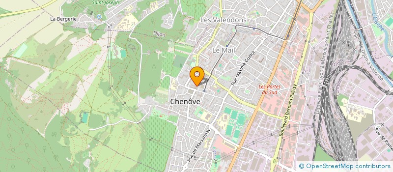 localisation de l'entreprise MONSIEUR PABLO VIVERGE  CHENOVE