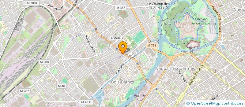 localisation de l'entreprise MONSIEUR PABLO YURI COSTA DOS SANTOS à LILLE