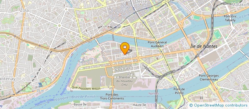 localisation de l'entreprise MONSIEUR PACCELIS MORLENDE  NANTES