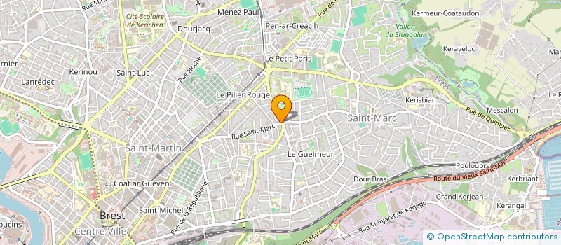 localisation de l'entreprise MONSIEUR PACHA HATTAB  BREST