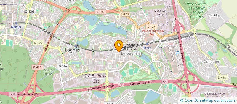 localisation de l'entreprise MONSIEUR PACIEN TRAN à LOGNES