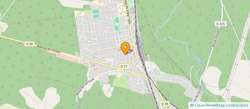 localisation de l'entreprise MONSIEUR PACO CAMPET  MORCENX-LA-NOUVELLE