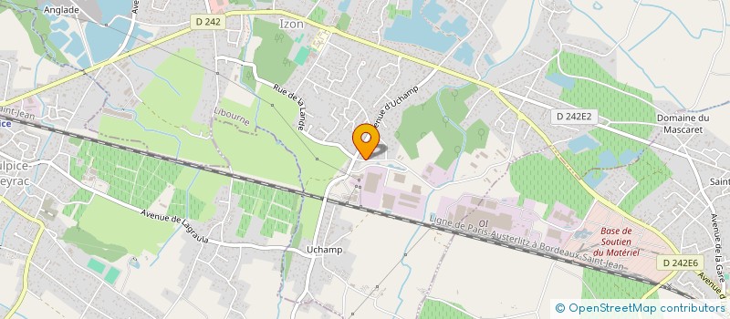 localisation de l'entreprise MONSIEUR PACO CHEVALIER--PIERRE  IZON