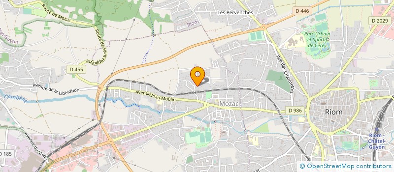 localisation de l'entreprise MONSIEUR PACO CONTRERAS à MOZAC