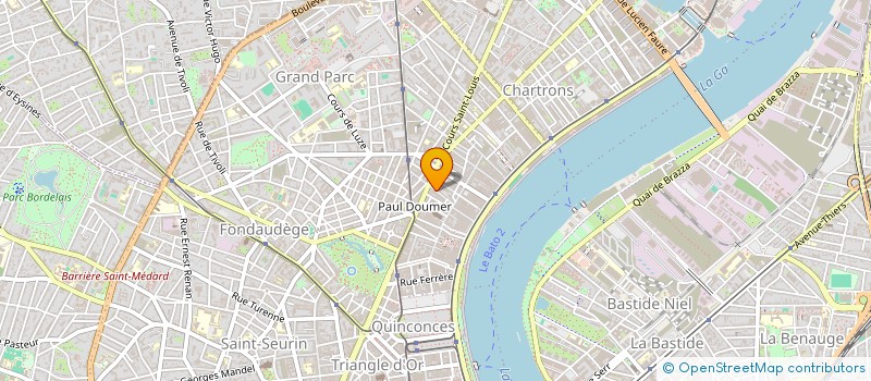 localisation de l'entreprise MONSIEUR PACO CORTES  BORDEAUX