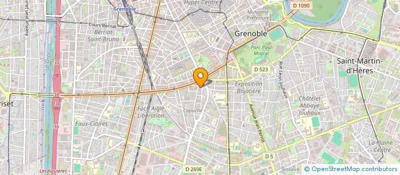 localisation de l'entreprise MONSIEUR PACO GARNIER à GRENOBLE