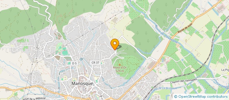 localisation de l'entreprise MONSIEUR PACO HIBAUD  MANOSQUE