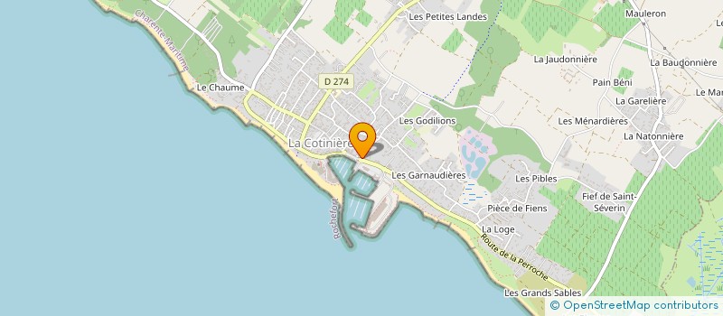 localisation de l'entreprise MONSIEUR PACO LUCAS à SAINT-PIERRE-D'OLERON