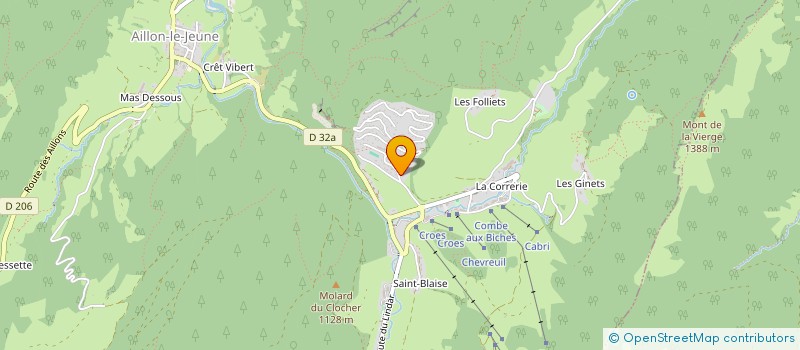 localisation de l'entreprise MONSIEUR PACO RASSAT  AILLON-LE-JEUNE