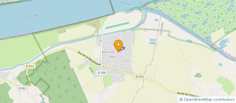 localisation de l'entreprise MONSIEUR PACO RATERO  BERVILLE-SUR-MER