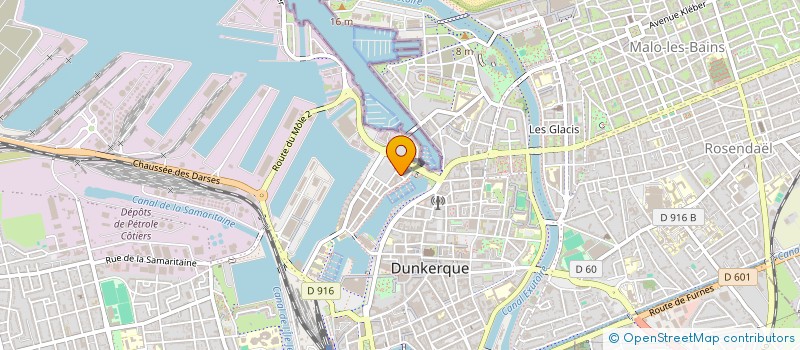 localisation de l'entreprise MONSIEUR PACO STELLA à DUNKERQUE
