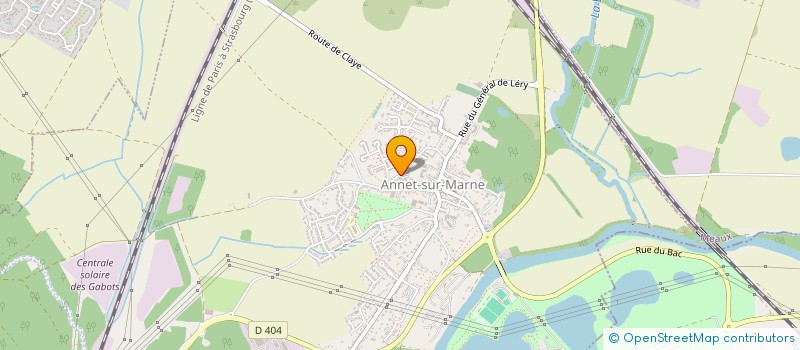 localisation de l'entreprise MONSIEUR PACO VIBERT  ANNET-SUR-MARNE