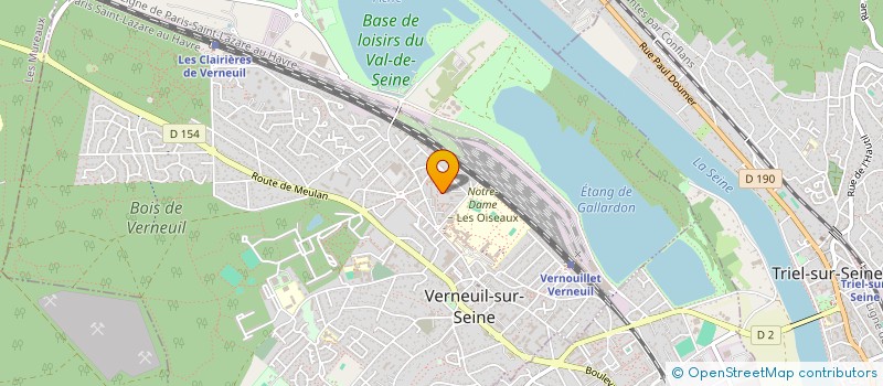 localisation de l'entreprise MONSIEUR PACOME BERNIER  VERNEUIL-SUR-SEINE