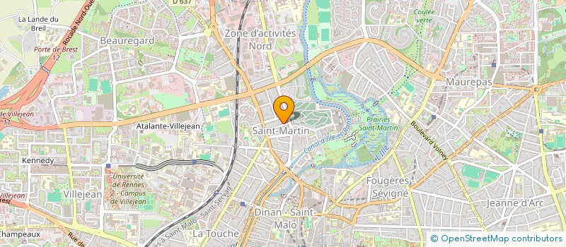 localisation de l'entreprise MONSIEUR PACOME HUET  VERN-SUR-SEICHE