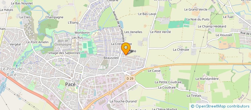 localisation de l'entreprise MONSIEUR PACOME LISKA-LAN à PACE