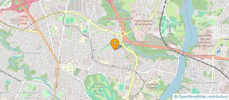 localisation de l'entreprise MONSIEUR PACOME VERITE à NANTES