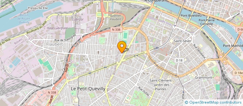 localisation de l'entreprise MONSIEUR PADIGE FERNANDO  ROUEN