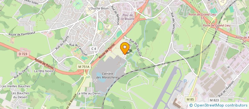 localisation de l'entreprise MONSIEUR PAGES PAGES  BOUGUENAIS