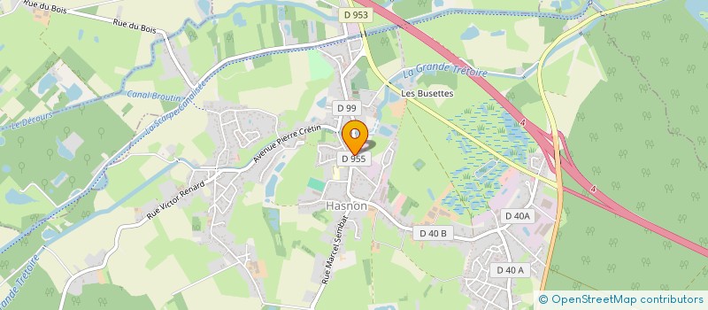 localisation de l'entreprise MONSIEUR PAIKAN JEROME  HASNON