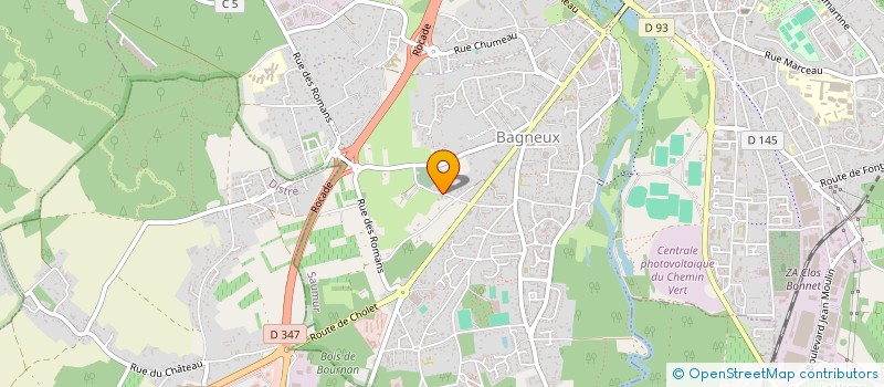 localisation de l'entreprise MONSIEUR PAIL-EMMANUEL HAINE  SAUMUR