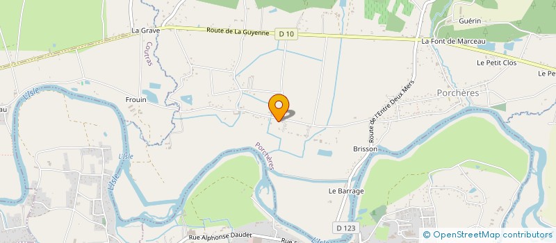 localisation de l'entreprise MONSIEUR PAILLER HERVE  PORCHERES