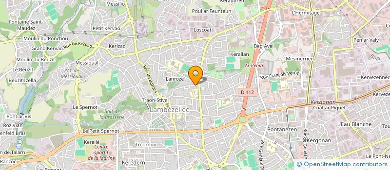 localisation de l'entreprise MONSIEUR PAKHROUTDIN GADGIOV à BREST