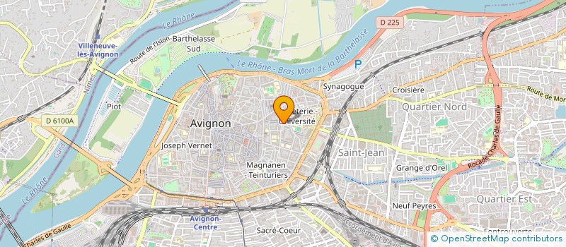 localisation de l'entreprise MONSIEUR PALMINO RECCHIA à AVIGNON