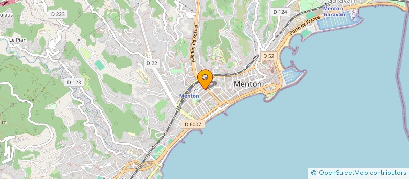 localisation de l'entreprise MONSIEUR PALVO KULSHA à MENTON