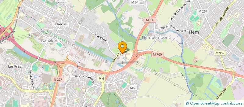 localisation de l'entreprise MONSIEUR PAMDAMABWE KAMONDJI à VILLENEUVE-D'ASCQ