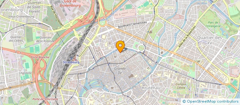 localisation de l'entreprise MONSIEUR PAMELA GONZALEZ à STRASBOURG