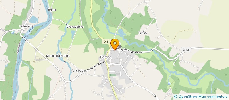 localisation de l'entreprise MONSIEUR PAMELA GRAZIANO  CIVAUX