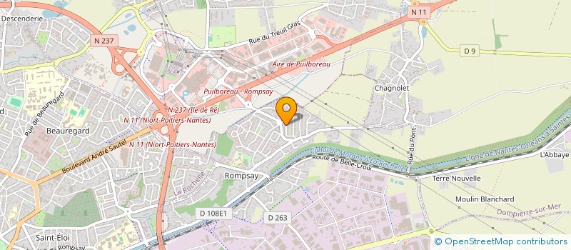 localisation de l'entreprise MONSIEUR PAMELA TAMBURRINI  PERIGNY