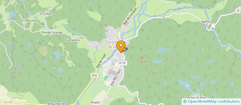 localisation de l'entreprise MONSIEUR PAN SCHNEIDER  FAUCOGNEY-ET-LA-MER